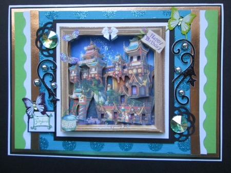 THROUGH GARDEN GATES  FAIRY KINGDOM 2 MULTI USE 6x6 by Kelly Patterson