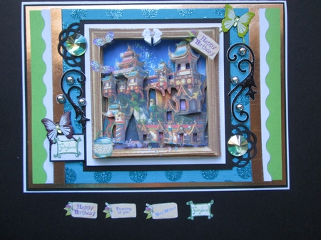 THROUGH GARDEN GATES  FAIRY KINGDOM 2 MULTI USE 6x6 by Kelly Patterson