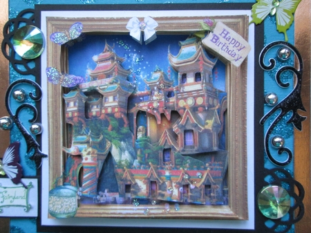 THROUGH GARDEN GATES  FAIRY KINGDOM 2 MULTI USE 6x6 by Kelly Patterson