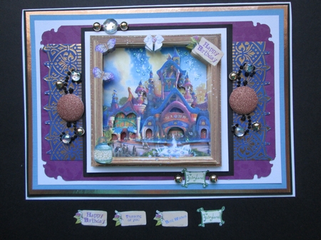 THROUGH GARDEN GATES  FAIRY KINGDOM 3 MULTI USE 6x6 by Kelly Patterson