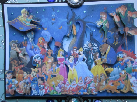 Disney Characters by Kelly Patterson