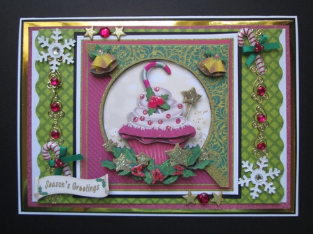 Sweet Christmas Cupcakes Bumper Kit 1 by Kelly Patterson