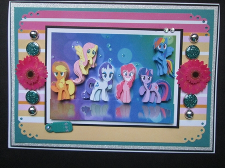 My Little Pony Characters 2 A5 Quick Card by Kelly Patterson