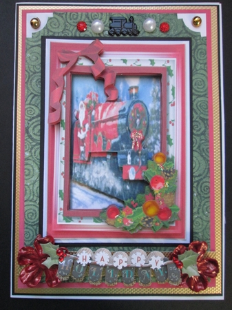 A5 , Santas North Pole Express by Kelly Patterson