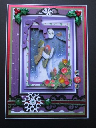 A5 , Santas on His Way  by Kelly Patterson