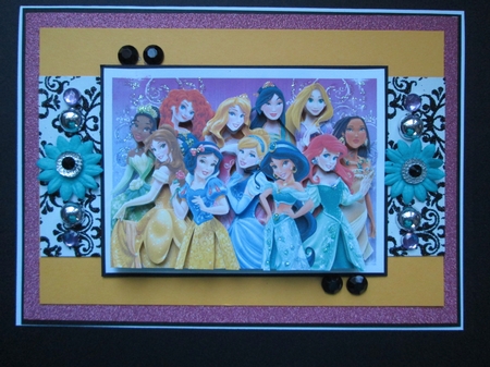 Princess Group A5 Quick Card by Kelly Patterson