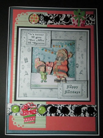 A Gift for Santa Pyramid by Kelly Patterson