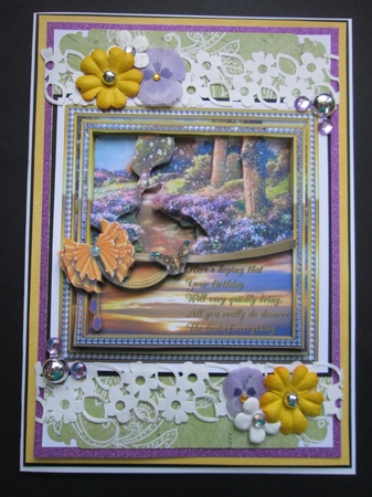Tranquil Birthday Moments J by Kelly Patterson