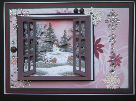 Christmas Window Scenes by Kelly Patterson