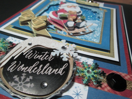 Winter Playground Teddy Bears Mini Kit 12 by Kelly Patterson