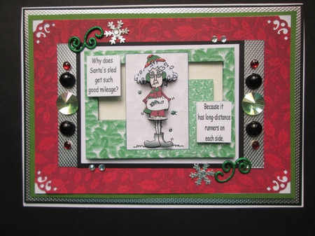 Winter Stella with a Muff Mini Kit  by Kelly Patterson