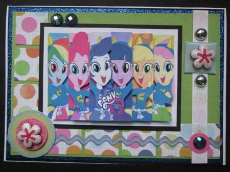Equestria Girls Quick Card by Kelly Patterson