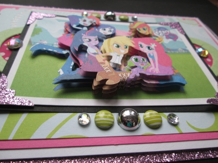 Equestria Girls 4 Quick Card by Kelly Patterson