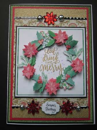 Christmas Wreath 2 by Kelly Patterson