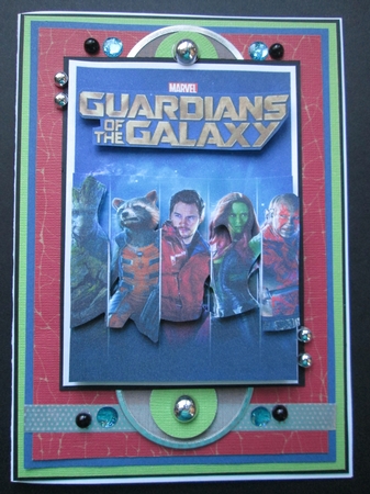Guardians Of The Galaxy 4 Quick Card by Kelly Patterson