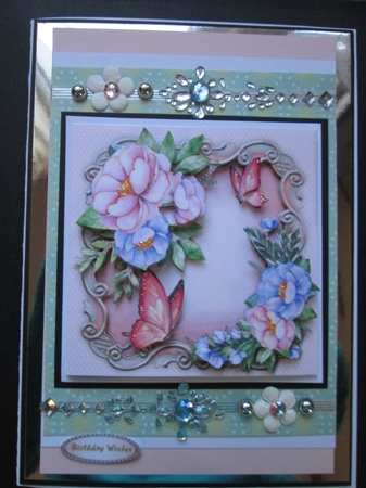 Magical Roses  and Butterflys  by Kelly Patterson