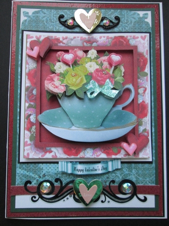A Cup of Love Card Front Mini Kit.5 by Kelly Patterson