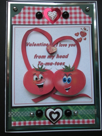 8x8 Valentine tomatoes mini kit by Kelly Patterson