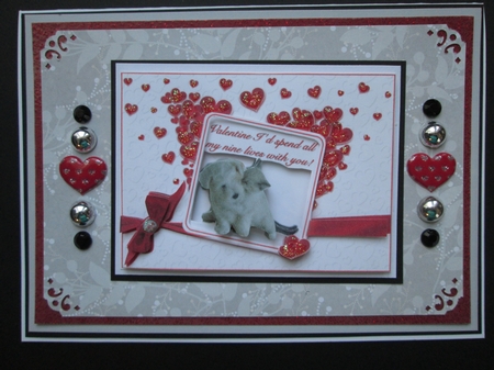 Valentine kitty wishes by Kelly Patterson