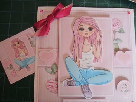 Cute Girl 2 Mini Kit With Ages 12 to 18 Yrs by Kerry Ross