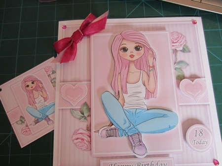 Cute Girl 2 Mini Kit With Ages 12 to 18 Yrs by Kerry Ross