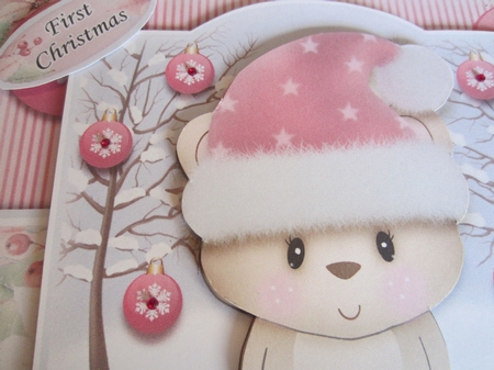 Baby Bears First Christmas 2 Mini Kit by Kerry Ross