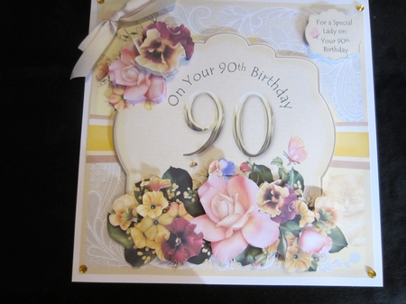 90th Birthday Female by Kerry Ross
