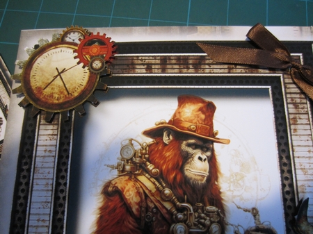 Steampunk Animals - Orangutan by Kerry Ross