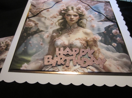 The Pink Fairy 7x7 Card Kit. Matching Box, Gift Bauble,Tag Featured Gallery Photo