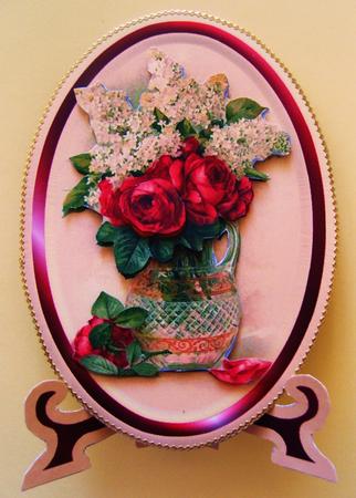 Vintage Roses Bookmarks by Kerry Sawyers