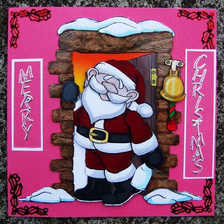 Good Morning Santa Doodles by Kerry Sawyers