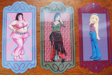 3 Ladys Bookmarks by Kerry Sawyers