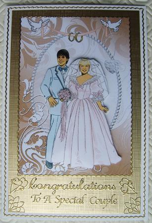 Wedding Card+insert by Kerry Sawyers