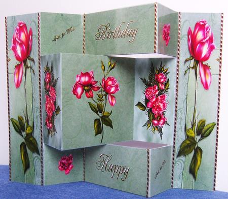 Tri Shutter Roses by Kerry Sawyers