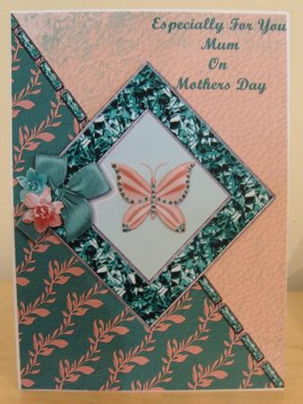 Jade & Peach Butterfly - Mothers Day by Kerry Sawyers