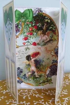Little Cherubs in a Garden of Flowers, Gatefold by Kerry Sawyers