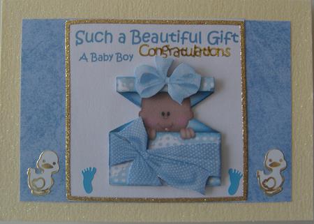 Beautiful Gift - New Baby Boy by Kerry Sawyers