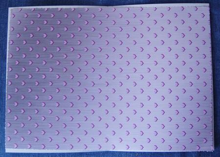 'coloured Metallic Hearts' Backing Paper by Kerry Sawyers