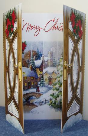 Pretty Snow Village, Gatefold by Kerry Sawyers