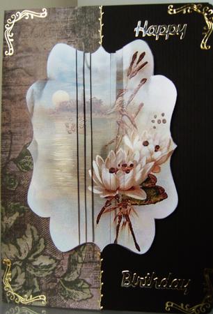 Oriental Lily Bracket Side Stackers by Kerry Sawyers