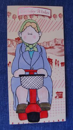 Shopping Trolley Doodles Digital Stamp by Kerry Sawyers