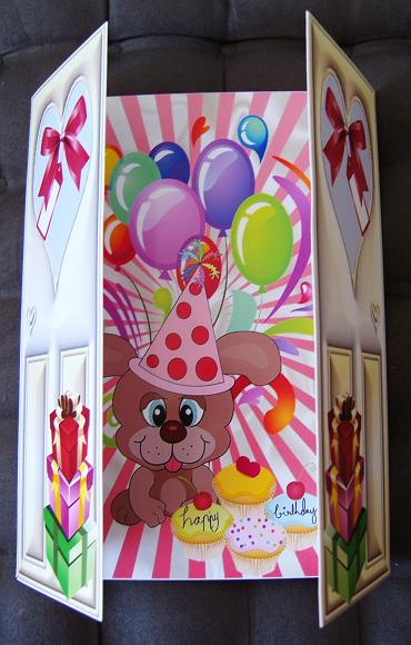 Woof! Look at All Those Yummy Cakes, Gatefold by Kerry Sawyers