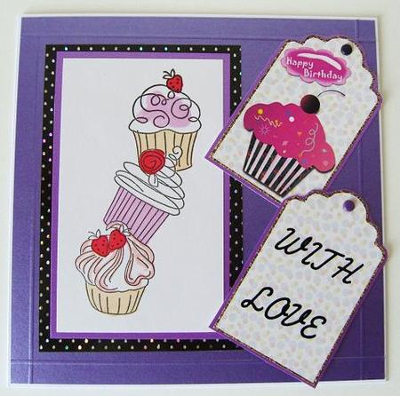 Children Birthday Tags Set by Kerry Sawyers