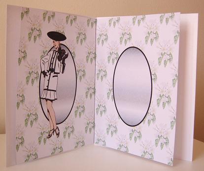 Floral Lady Insert by Kerry Sawyers