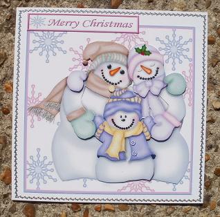 The Christmas Snow Family by Kerry Sawyers
