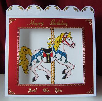 Carousel Horse by Kerry Sawyers