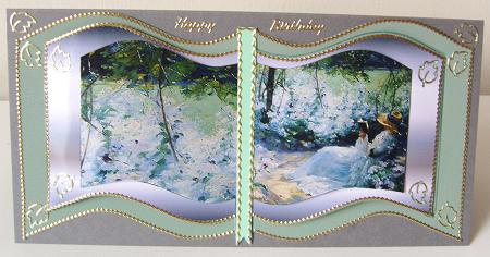 3 Page Book Country Garden by Kerry Sawyers
