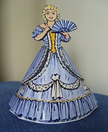 Stand Up Lady in a Crinoline Step by Step by Kerry Sawyers