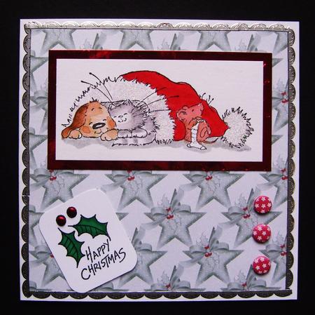 Christmas Stars Background Paper by Kerry Sawyers