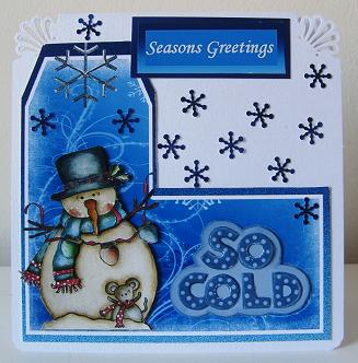 Snowman is Cold by Kerry Sawyers